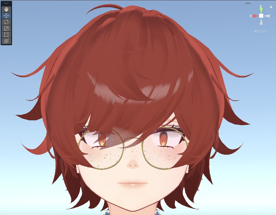 caffeine_union's tweet photo. ものすごい速度で似てきてたのしい
眉マテリアルわかれてなかったからstencilが後回しになってるけど

二枚目：『Lost Arcadia』(C)茶柱深園／Re:version

髪型
https://t.co/Oz4roz4Woc https://t.co/VOnX3mT8q9
