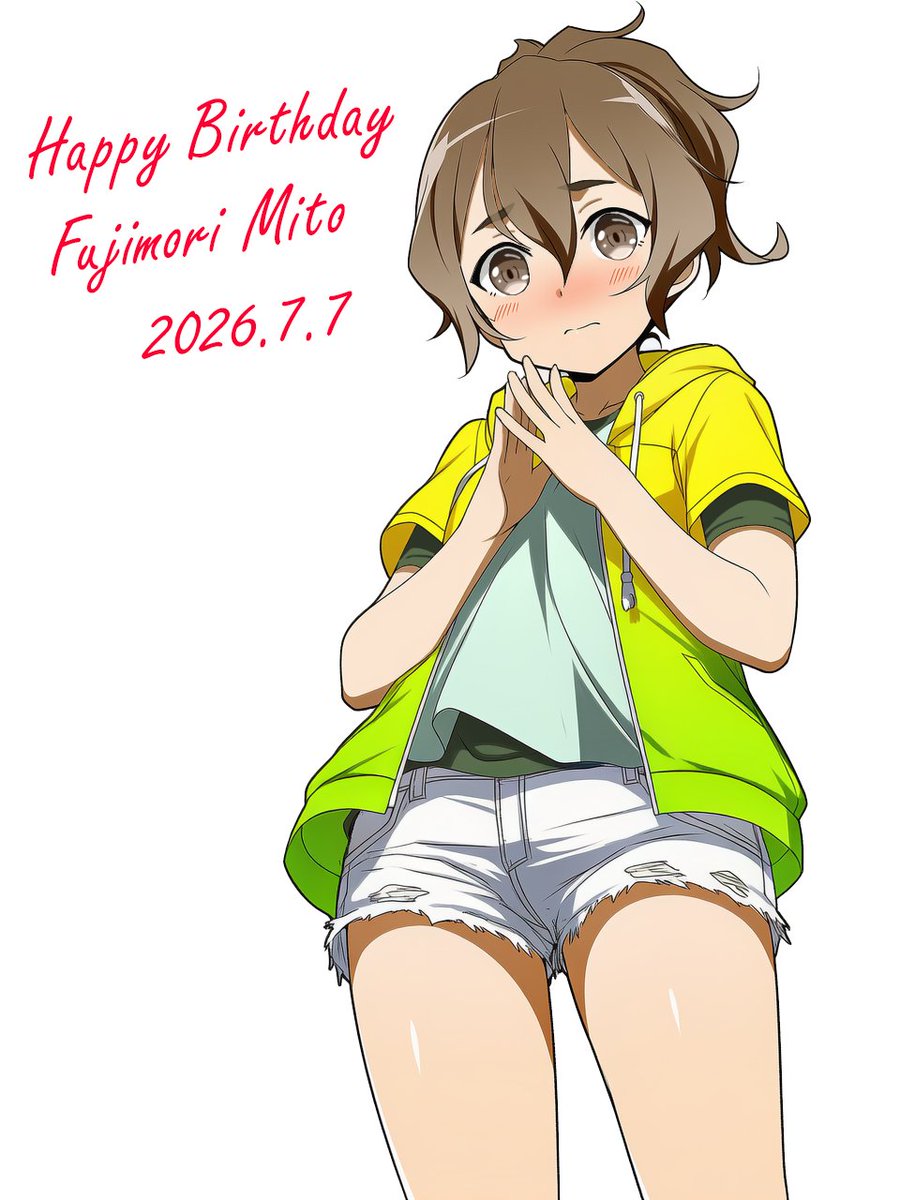 ANCHEY00's tweet photo. みーちゃん誕生日おめでとう🎂🎉
七夕が誕生日とはなんともロマンティックですね🎋
#藤森水都生誕祭2026
#yuyuyu #ゆゆゆ https://t.co/glcfdpA6RK