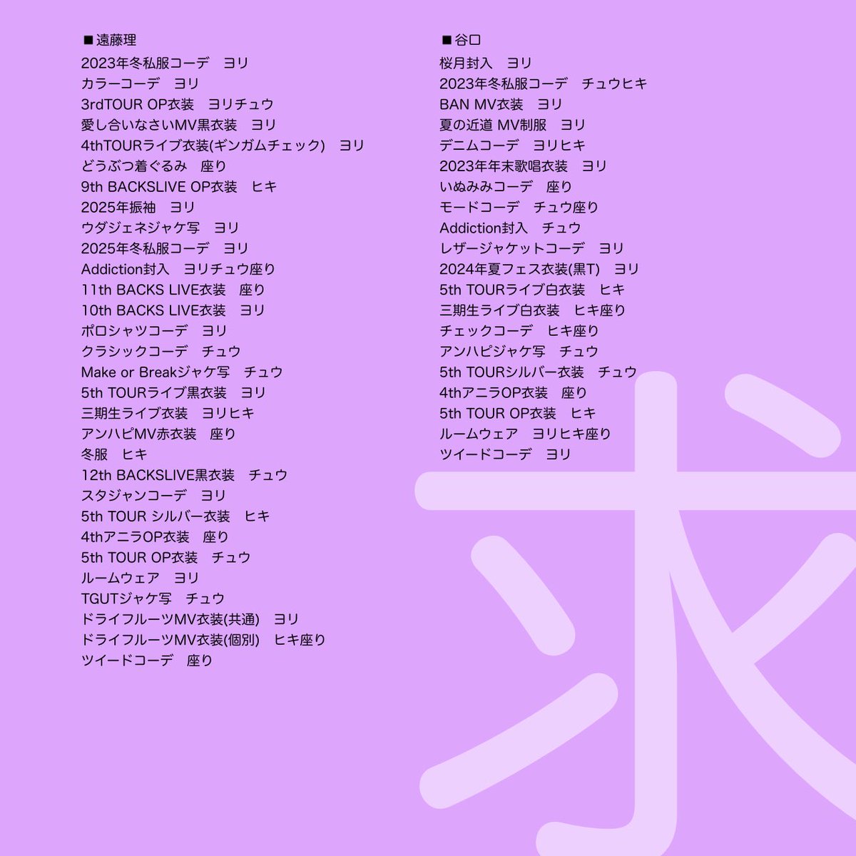 minmin__s2's tweet photo. 櫻坂46 生写真 過去物 トレ 交換

（求）
画像1枚目(理子、谷口)

（譲）
画像2〜4枚目

⚠️
・難あり求めていません
・素手での開封不可

メンバーによっては複数出し可能です。
全て推しに変えたいので、お気軽にトレ案お申し出ください🙇 https://t.co/C3K5kmelK2