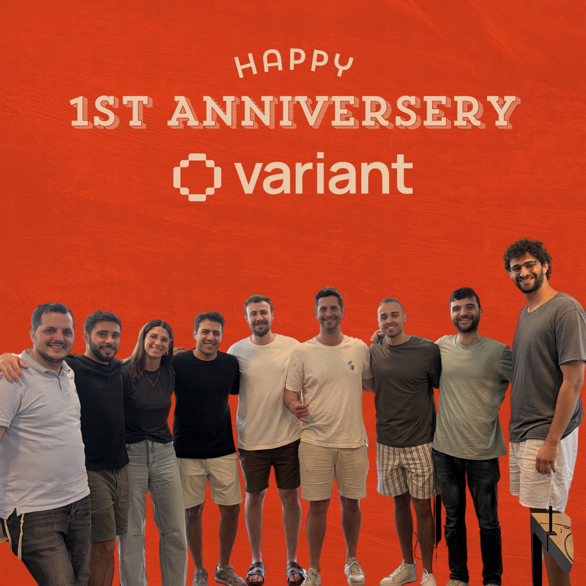 NissenbergElad's tweet photo. Variant turns 1. 
2 people to 12. 
7-figure ARR. 
100M+ shopper sessions processed. 
5,842 experiments launched. 
Live in 59 countries. 
Backed by a16z Speedrun. 
Year 2 is going to be wild. 
If you wanna join, my DMs are open. https://t.co/hu7dAJcGdp