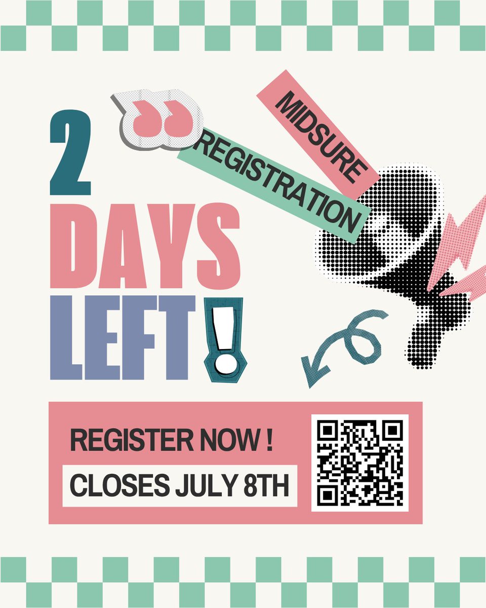UR_at_MSU's tweet photo. Don't miss out on this amazing opportunity!! Scan the QR code for more info and to register!

#MSU #UndergradResearch  #StudentOpportunities #MSUEvents #MidSURE2026 https://t.co/vag4BqEgue