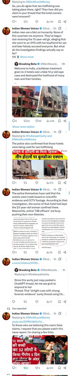 Shhweetaaaa's tweet photo. This coward knows he's lying, which is why he blocked @Indianpatriachy. She provided plenty of evidence showing that the case is real, but this man, who claims that the girl went to the OYO hotel to have sex and that the hotel owners are innocent, couldn't provide a single piece https://t.co/T2BFLfleZn