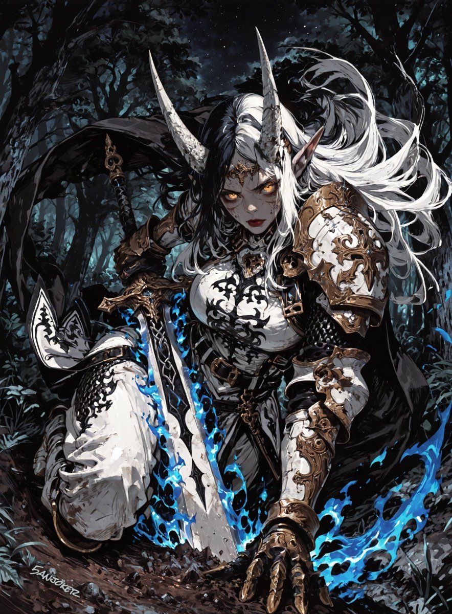 Too late to run. ⚔️ (もう逃げるには遅い。) Gn8 X Fam ❤️‍🔥 #AI