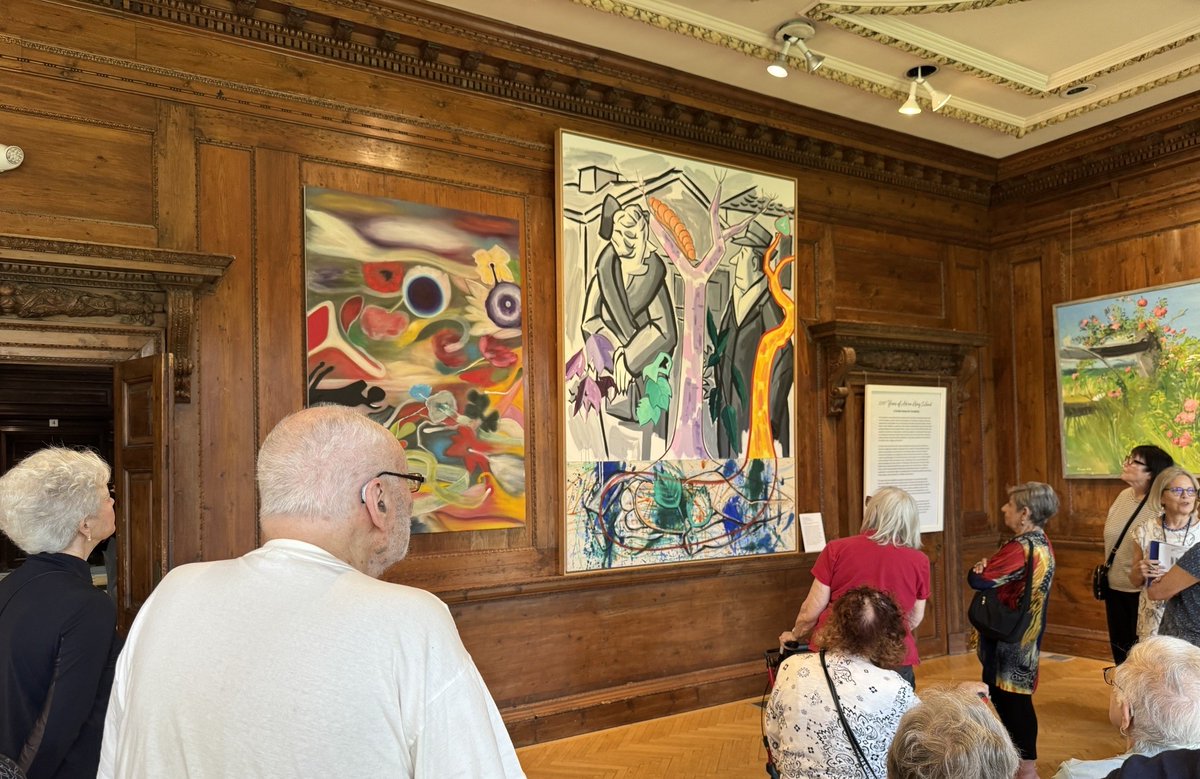 GurwinJewish's tweet photo. Our members at Fountaingate Gardens enjoyed a wonderful visit to the Nassau County Museum of Art, exploring the 250 Years of Art on Long Island exhibition.
#FountaingateFeeling #LongIslandArt #Americas250 #RetirementLiving #LifePlanCommunity #LifelongLearning #LongIsland https://t.co/Ri43wslm7V