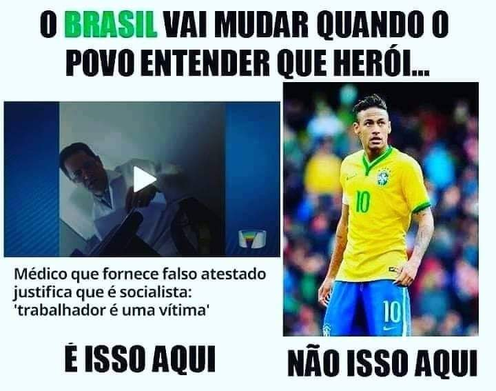 comunadememes's tweet photo. O Neymar foi a Cloroquina da nossa Copa.

Sem condições físicas de jogo, foi convocado num grande circo midiático com interesses econômicos escusos por trás.

Alguns poucos jornalistas de formação tentaram alertar para o absurdo da situação, mas os influenciadores falaram + alto. https://t.co/TdgJKPPPIH