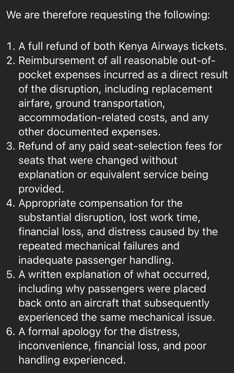 gaceri's tweet photo. @KenyaAirways You treated your passengers poorly! @KenyaAirways #KenyaAirways https://t.co/aE4LlnxyoA