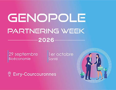 Genopole's tweet photo. #BiotechNews 🔭 La #GenopolePartneringWeek 2026 est de retour ! 🧬 Connectez-vous avec les startups deeptech les plus prometteuses les 29 sept. (Impact Environnement) et 1er oct. (Santé) sur le campus de Genopole. Inscriptions : https://t.co/nmfVCLc1UP #Deeptech #Investors https://t.co/7xECyRC8PV