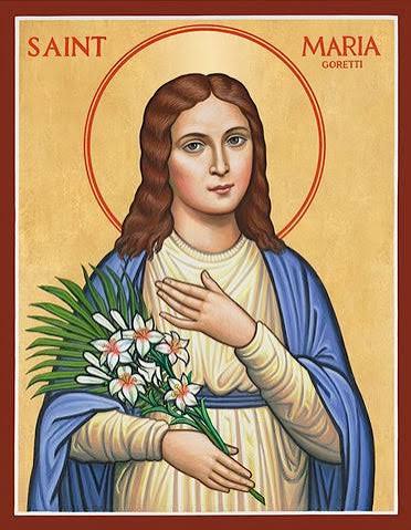 KristanHawkins's tweet photo. Today we honor Saint Maria Goretti, an 11-year-old girl who chose holiness over fear.

When she was attacked, she resisted, telling her attacker, "God does not want this." He stabbed her 14 times. As she lay dying, she forgave him and prayed that one day they would be together in Heaven.

May we never stop defending the dignity of women, children, and every innocent human life.

St. Maria Goretti, pray for us.

https://t.co/K6xHCxkwKu