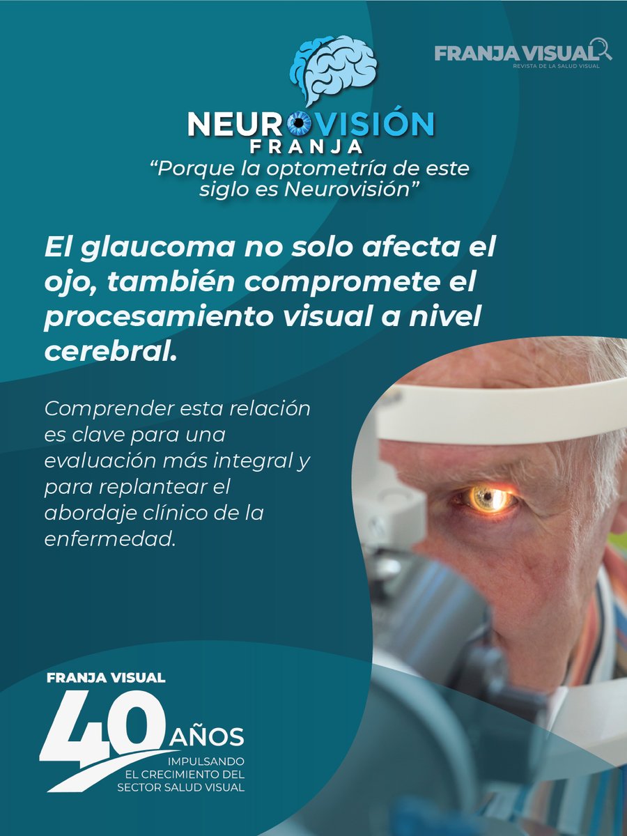 FranjaVisual's tweet photo. #Webinar Exploraremos el papel de la neurovisión en el glaucoma, su impacto en la función visual y cómo este enfoque puede enriquecer el diagnóstico.
Únete hoy #Neurovisión a las 11 a.m. (Hora Col)

🔴 En vivo: YouTube TVFranja
🔁 Retransmisión: 7:00 p.m por linkedin. https://t.co/s2Q0IZNzsg