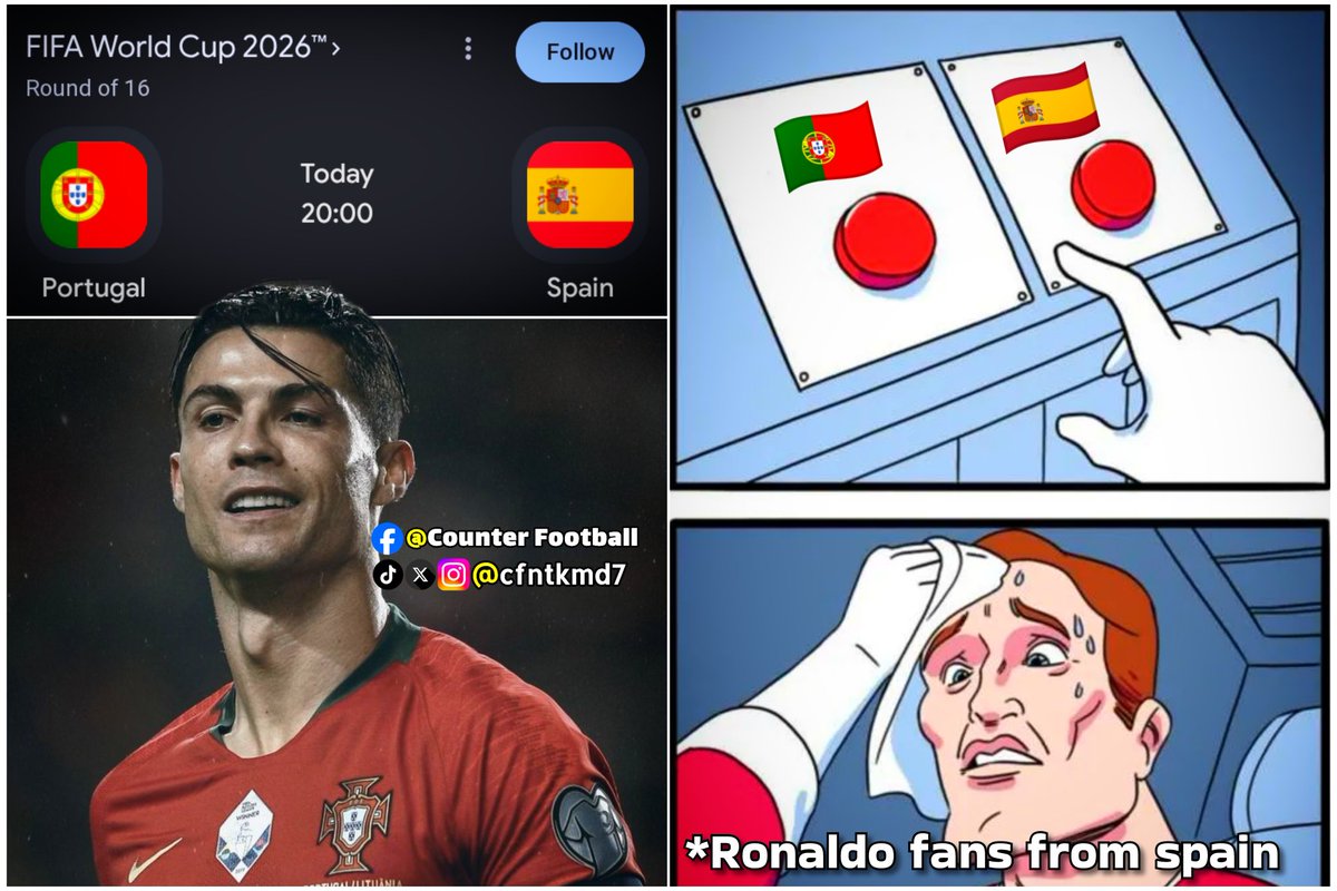 cfntkmd7's tweet photo. Be honest, if you were a Messi/Ronaldo fan and Nigeria faced Portugal/ Argentina in a World Cup Final, will you support your Country? Or your GOAT 🐐 

Assuming that's their 1st Ever chance to win a National Trophy 🏆 and they're retiring after that tournament? 

#KMD8 https://t.co/fsP7gN9nFb