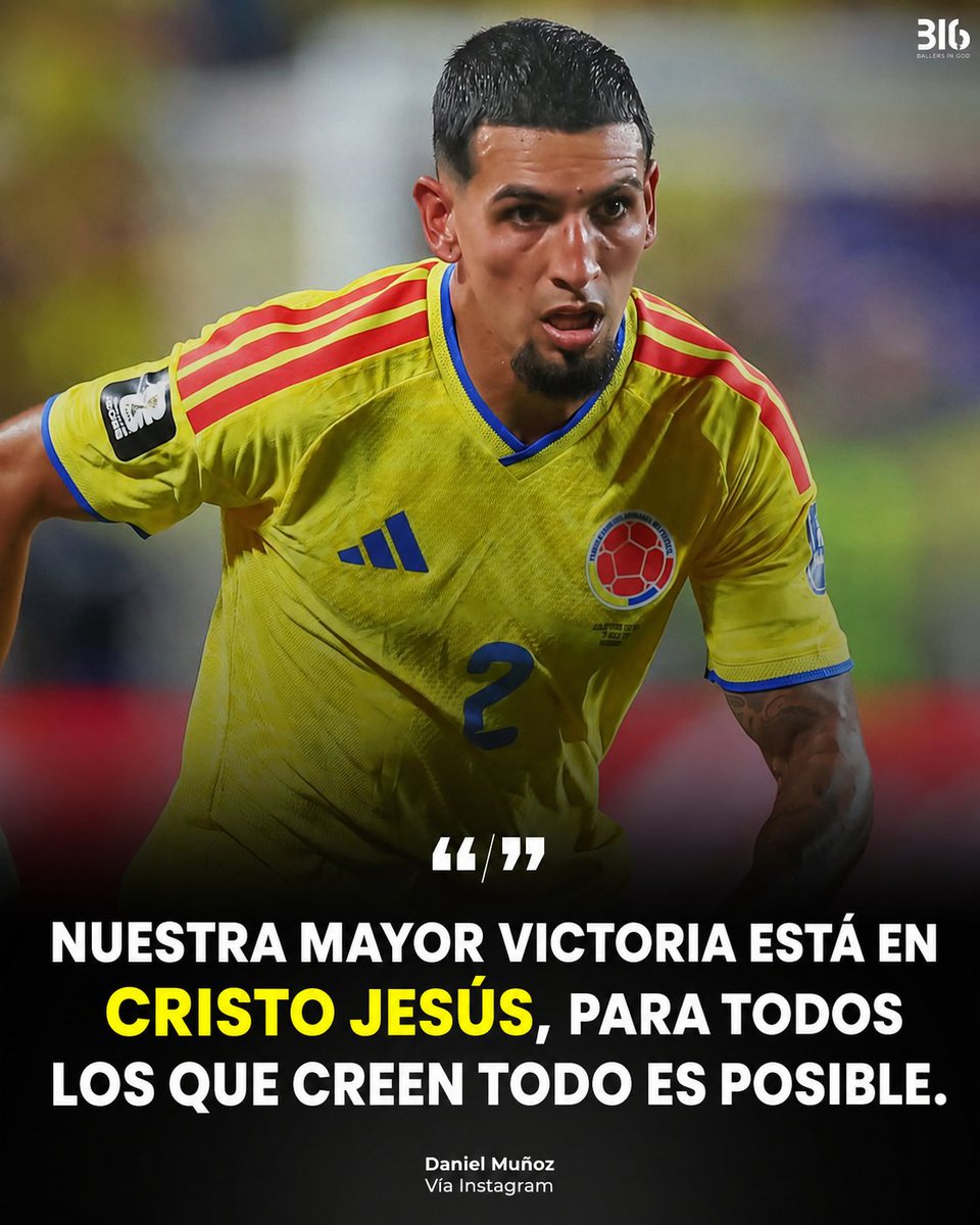 ojoalcielo_'s tweet photo. “Nuestra mayor victoria es Cristo Jesús, porque para todos los que creen todas las cosas son posibles”

-Daniel Muñoz https://t.co/PbdBGj2VBe