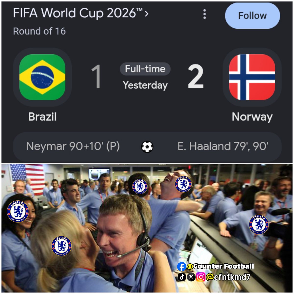 cfntkmd7's tweet photo. 🚨💣 Ancelotti: "I want to use Igor Thiago and Neymar. They're better than João Pedro." 😂😭

Meanwhile... 👀 Igor Thiago at the World Cup
⏱️ 62 minutes played
🪑 Benched in 4 straight games
⚽ 0 Goals

Neymar at the World Cup
⏱️ 37 minutes played
🤕 Rushed back from injury just to make the squad
⚽ 1 penalty Goal 😭

At this rate, Brazil are booking the next flight back to Brazil. 😂✈️🇧🇷

João Pedro and Chelsea fans... this one is for you. 🤣💙