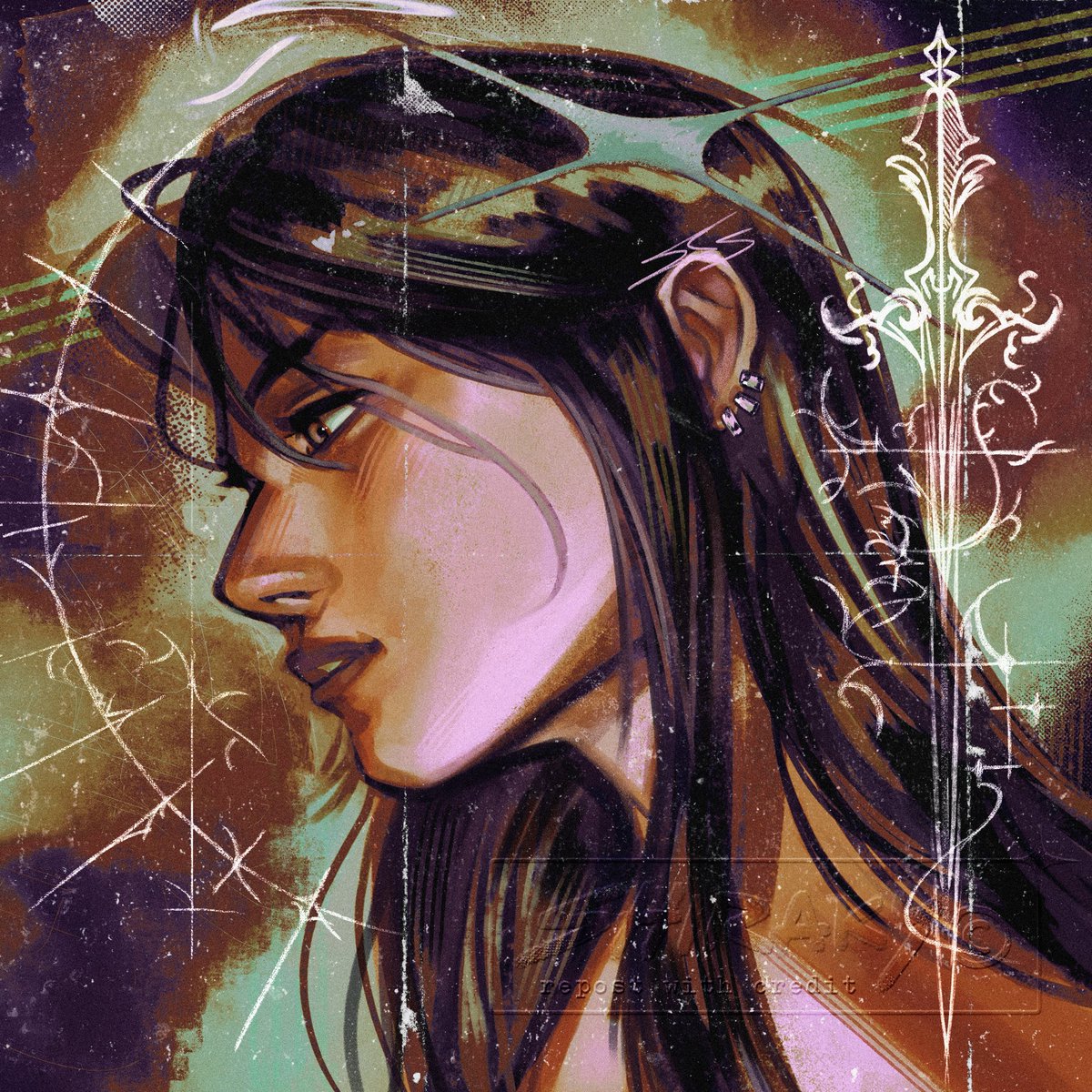 shiraky__'s tweet photo. blade of miguel 🗡️
#art #digitalart https://t.co/edJhApljj4