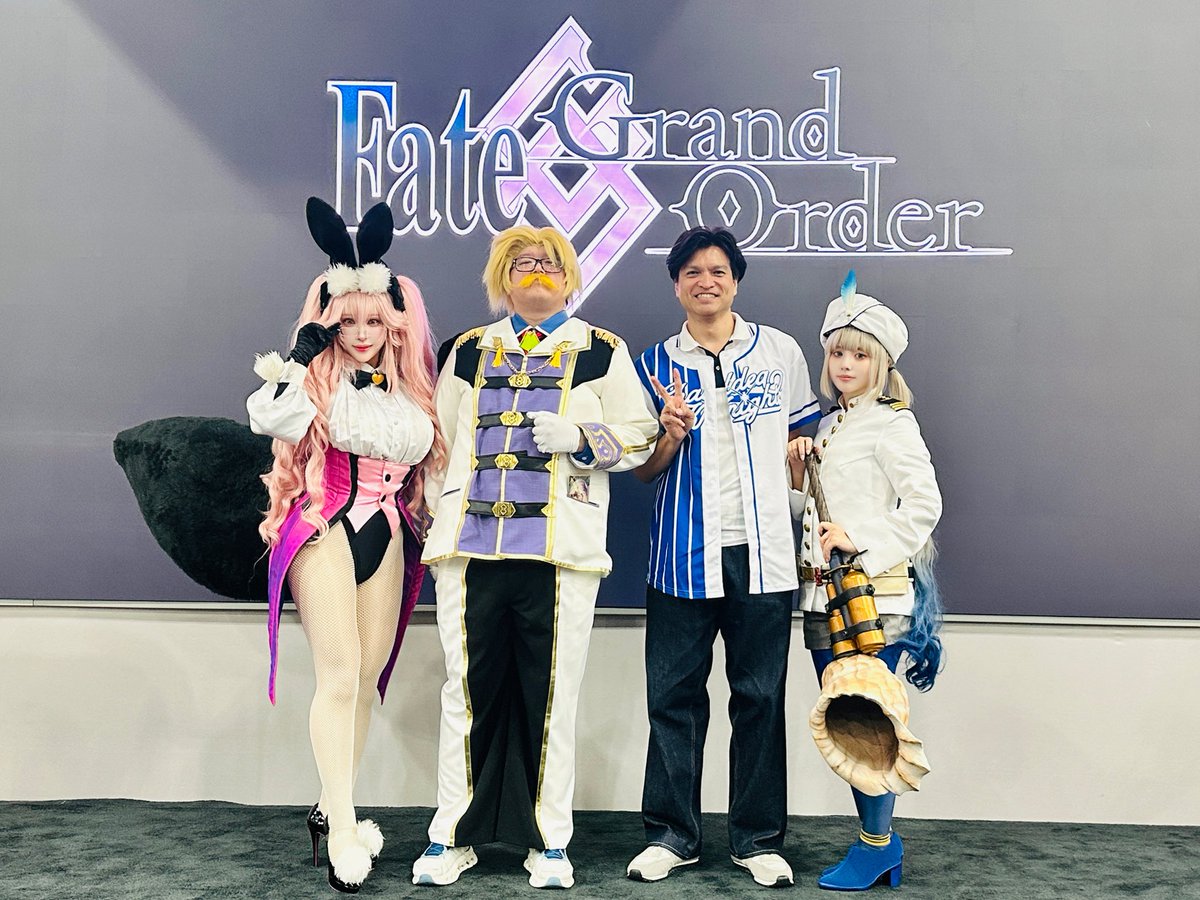 adonis0402a's tweet photo. #AX2026 
FGOブースにて4日間、ネモの公式コスプレイヤーとして出演いたしました⚓️
ご来場のマスターの皆様が本当に暖かく、fgoへの愛をたくさん感じたイベントでした✨
本当にありがとうございました！

ゴルドルフ→ANIPLEX OF America ローカライズプロデューサー

#AnimeExpo2026 #FateGOUSA https://t.co/ngZ9kKAhxo