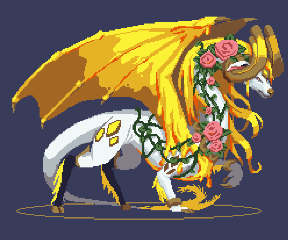Zielach_'s tweet photo. an old and unfinished drawing of a dragon that represents abundance #pixelart #art https://t.co/X9juMvUrrW