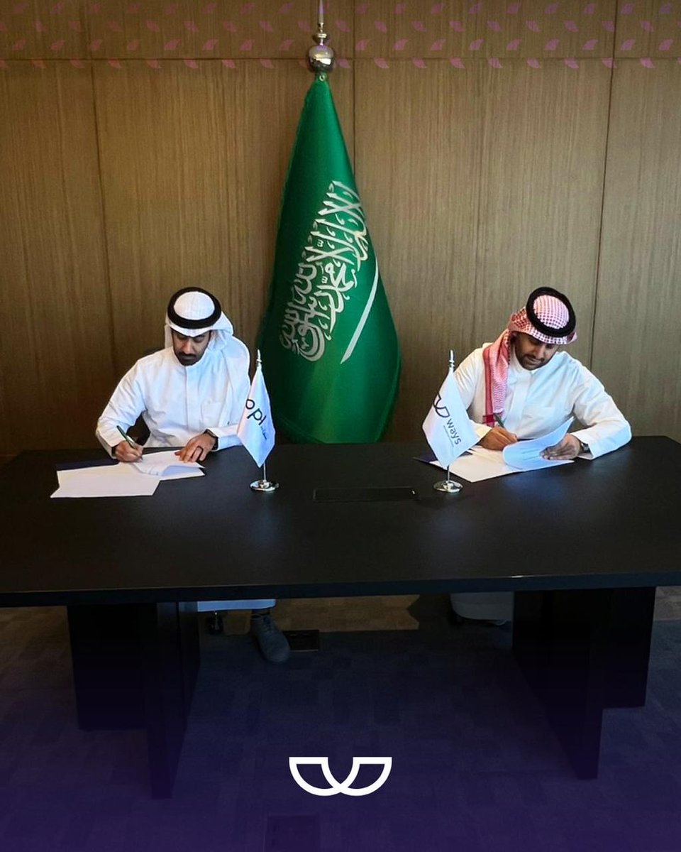 ways's tweet photo. لأن الابتكار يبدأ من الشراكات الفاعلة، نفخر بتوقيع مذكرة تفاهم بين Ways و Infinite PL by SPL لبناء إطار تعاون يواكب تطلعات السوق السعودي، ويترجم الأفكار إلى حلو�� قابلة للتنفيذ والنمو. https://t.co/EipqNjm0FA