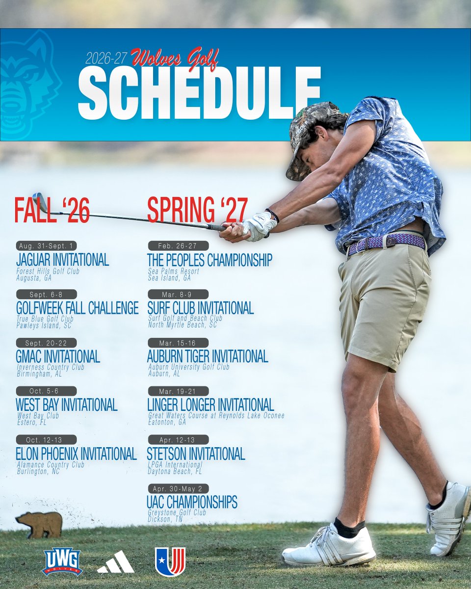 uwgmgolf's tweet photo. A new season of 🐺⛳️ is right around the corner‼️

📰: https://t.co/ttHVegkrTa

#BuiltForMore https://t.co/YXsDR7gczy