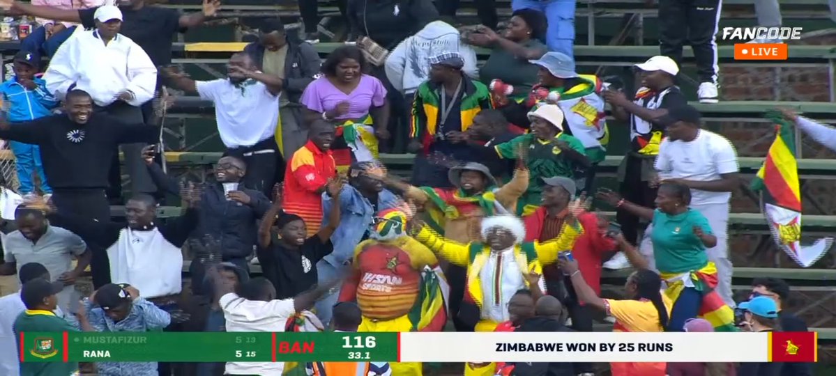 PCTFighter56's tweet photo. Lol even Zimbabwe beats this Bangladesh side then we have premium lngruu who lost the series against same opposition! https://t.co/e0LSr7VxBC