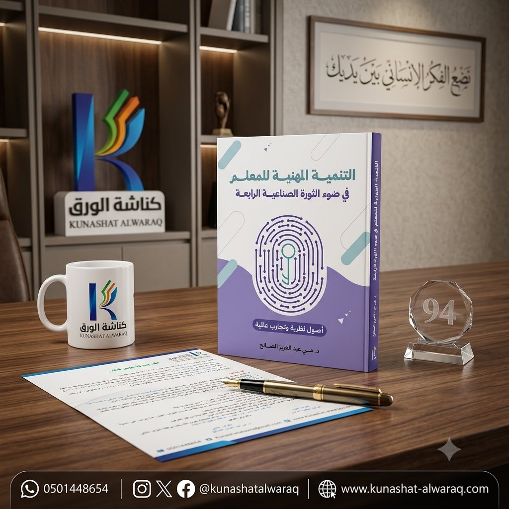 kunashatalwaraq's tweet photo. المعلم الذي يدرّس بعقلية الأمس... 
لن يُعدَّ طالبًا لمستقبل الغد

📘 كتاب التنمية المهنية للمعلم في ضوء الثورة الصناعية الرابعة :  أصول نظرية وتجارب عالمية 
تأليف / د. مي عبدالعزيز الصالح

تعاقد جديد، وإضافة معرفية جديدة إلى المكتبة التربوية، تفتح نافذة على مستقبل التعليم، وتناقش كيف تغيّر الثورة الصناعية الرابعة أدوار المعلم، والمهارات التي يتطلبها هذا العصر.
🔗 https://t.co/cNl1JRNwlv
@maiaaziz 
#التنمية_المهنية
#الثورة_الصناعية_الرابعة
#التعليم #المعلم
#كناشة_الورق
نضع الفكر الإنساني بين يديك