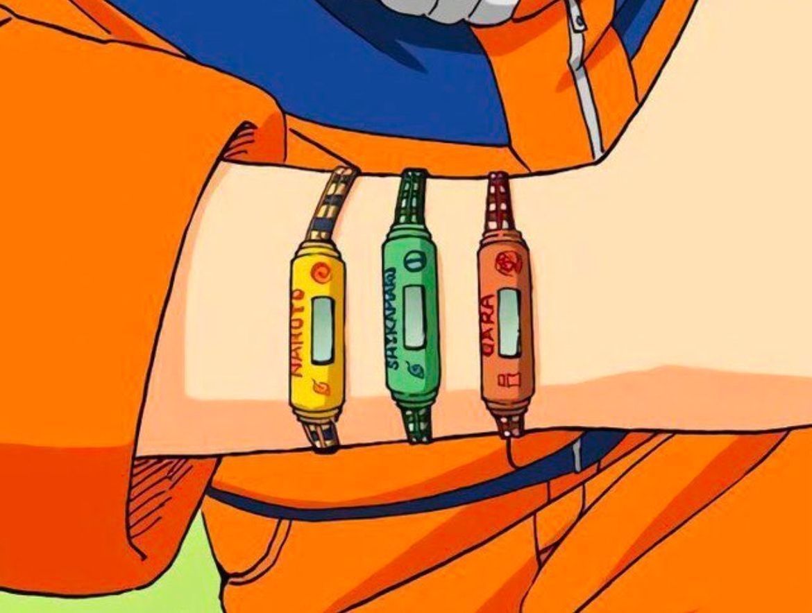 NarutoDaily_'s tweet photo. Naruto has friendship bracelets with Shikamaru &amp; Gaara https://t.co/gIa8UXUKuW