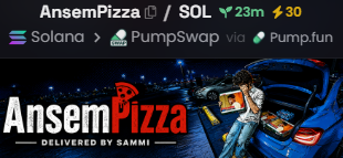 ansempizza's tweet photo. Boosted 30x on DexScreener https://t.co/klKN4FswHV