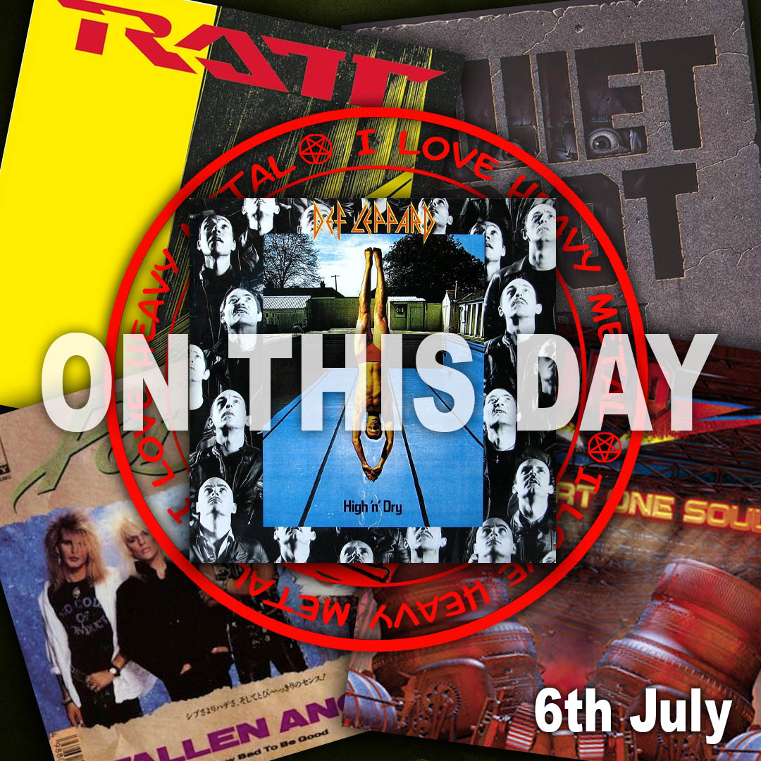 iloveheavymeta's tweet photo. #TodayInMetal - July 6th 🤘From hard rock anthems to razor-sharp thrash and classic heavy metal! #DefLeppard #QuietRiot #Razor #Ratt #Poison #UDO #Destruction
https://t.co/1fxJhpdxkm
#MetalHistory #ILoveHeavyMetalRadio https://t.co/YqJiAxxbzN