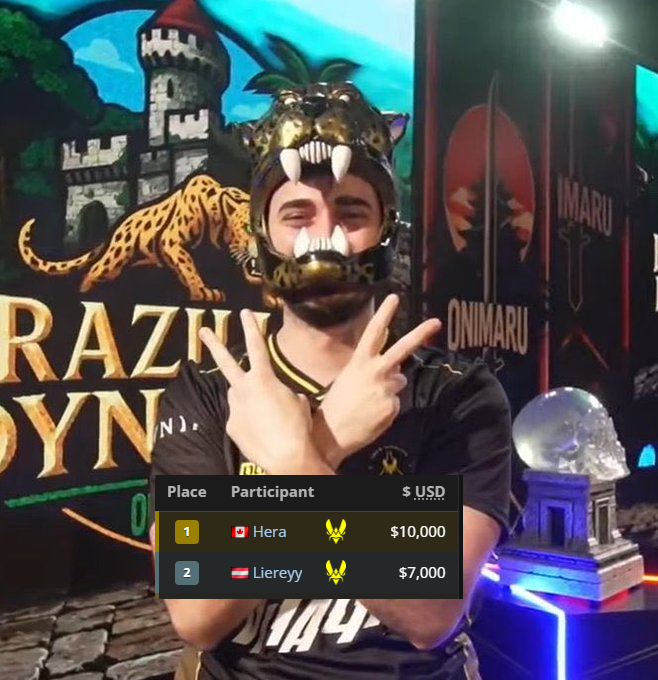 TeamVitality's tweet photo. Our AOE II domination continues with the coolest trophy in esports 🏆

Congrats to @Hera_Aoe on the Brazilian Dynasty win and @Liereyy1 with 2nd place 🐝 https://t.co/gNQTA4z7MV