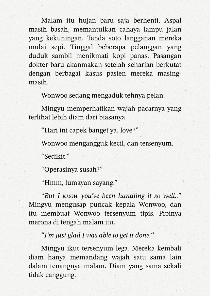 allmilove's tweet photo. • White Coats •

Inget Dokmin itu aslinya perokok, dan Dokwon punya caranya sendiri buat bikin pacarnya itu berhenti tanpa memintanya langsung. Instead he does it in the gentlest, most loving way he knows 🥰 https://t.co/Sjfb8mn4uD