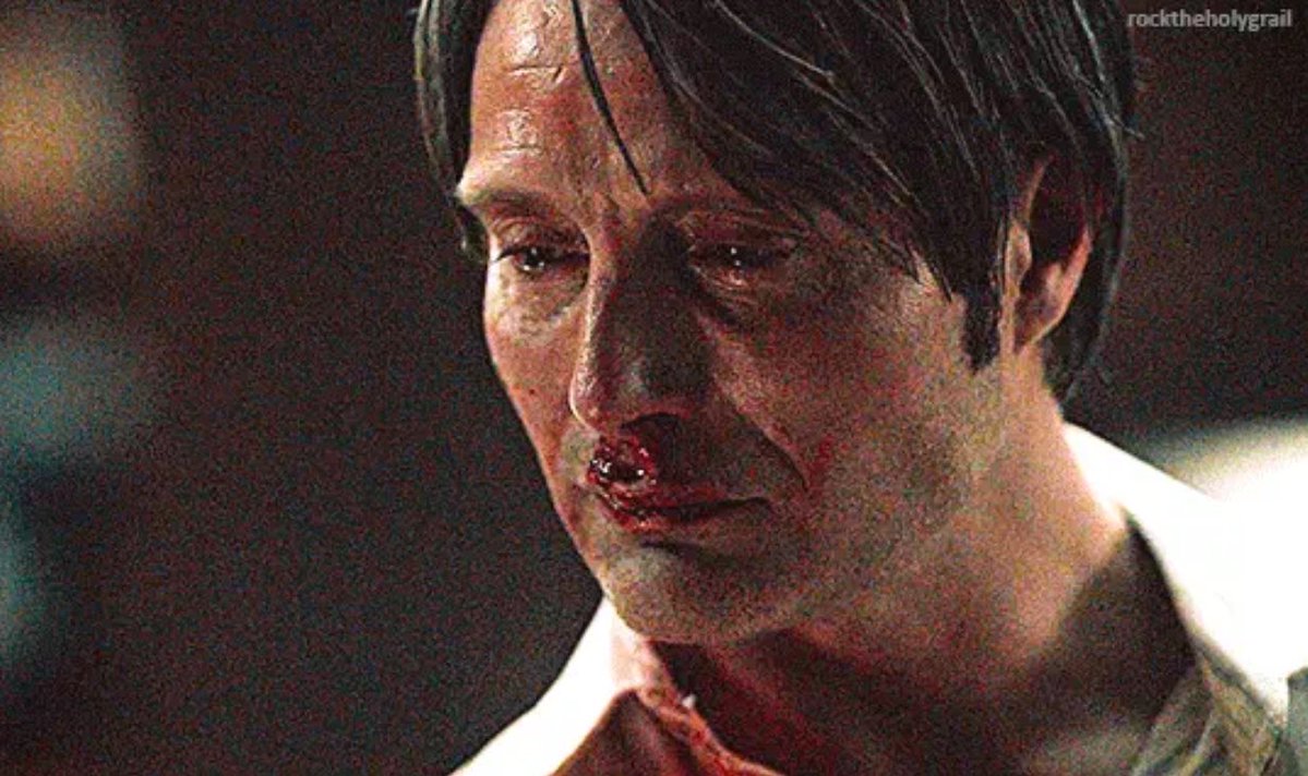 poeticsword's tweet photo. It feels that Hannibal hides his deepest emotions (love), contains them, because they are so strong. When he lets them out - destruction ensures. Either of his own self preservation or of the lives of others. https://t.co/zLDDmfQLY7
