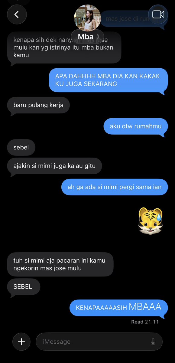 reminisccnt's tweet photo. slight #gtae one tweet karena ini text adiknya ty yg ngidolain bgt kakak iparnya 😹 also slight #bambyeol https://t.co/7PfObVdQZI