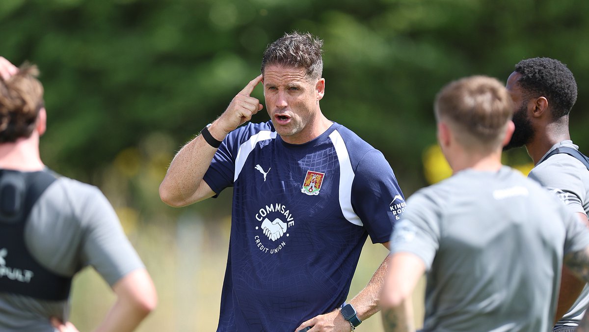ntfc's tweet photo. 🏃 Pre-season week two is under way, and we have a gallery of images from today's sessions at Moulton.

#ShoeArmy 👞

https://t.co/ZWPyjLpXAt https://t.co/9SMHStlMot