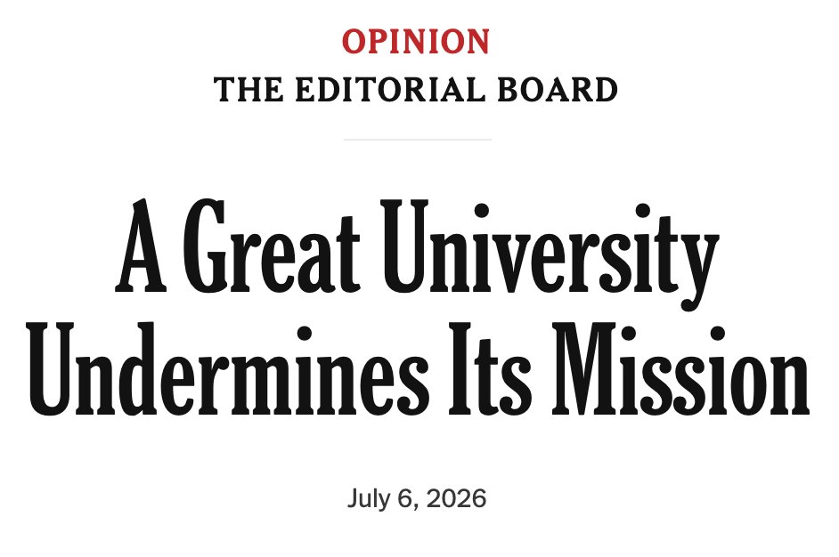 Dale_Chu's tweet photo. “After the SAT was dropped, I got students who could not write a sentence.” — Janet Sorensen, English Professor at @UCBerkeley 

This is the devastating reality of UC's test-blind experiment. The triumph of hope over experience. https://t.co/BGIiQqdrgF