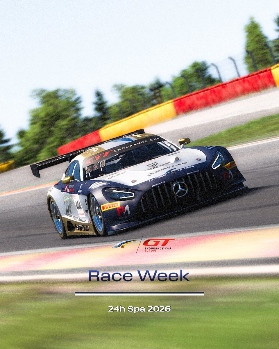 ApexPredatorRac's tweet photo. Race Week! 🏁
The preparations for the 24 Hours of Spa are officially underway!
A long week of testing, fine-tuning, and getting everything ready for one of the biggest GT endurance races of the season. Time to get to work. 💪🔥
#GTEC #iRacingOfficial #GT3 https://t.co/lHBWPvEIZi