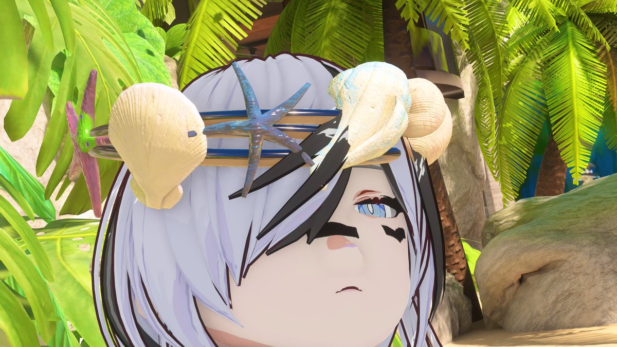 chi_Eureka's tweet photo. VR夏休み開幕！！

ナイスショット🏖️ https://t.co/pjSVsCXdSF