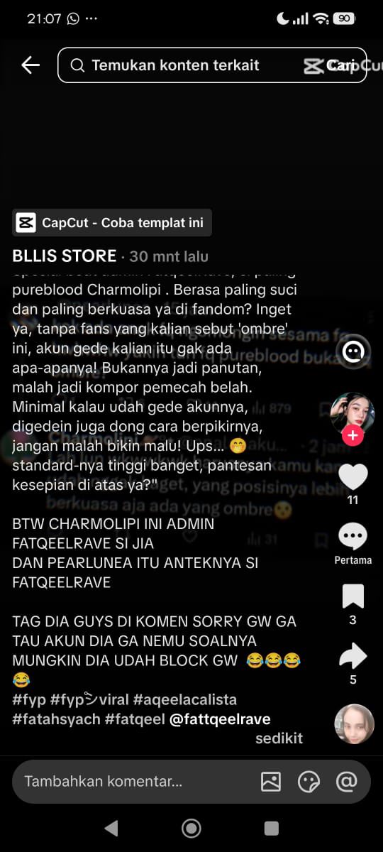 seraphienee's tweet photo. Jangan muter cerita seolah-olah lu korban. Yang duluan nuduh gue sasaeng tanpa bukti, live buat jelekin gue dan admin Fatqeelrave itu siapa?
Gue masih simpen semua rekamannya. Kalau emang berani, sini selesaiin di X. Jangan jago kandang di TikTok doang. https://t.co/OpX0vMwi22