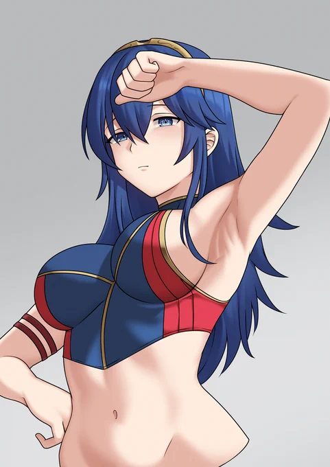 Lucina Cipher Swimsuit Commissioned by anon