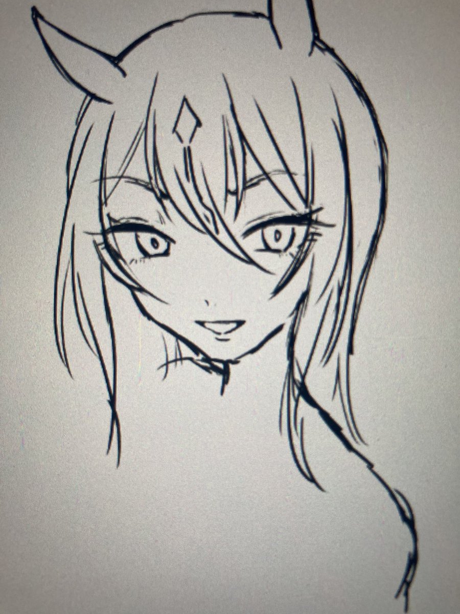PelWhite_1404's tweet photo. 最近絵柄がかわいくなってしまいがち…
ちょっと骨格を男性っぽくすることを意識してみた…もしかして目がデカいのか？？？ https://t.co/Kmv0dx3EKI