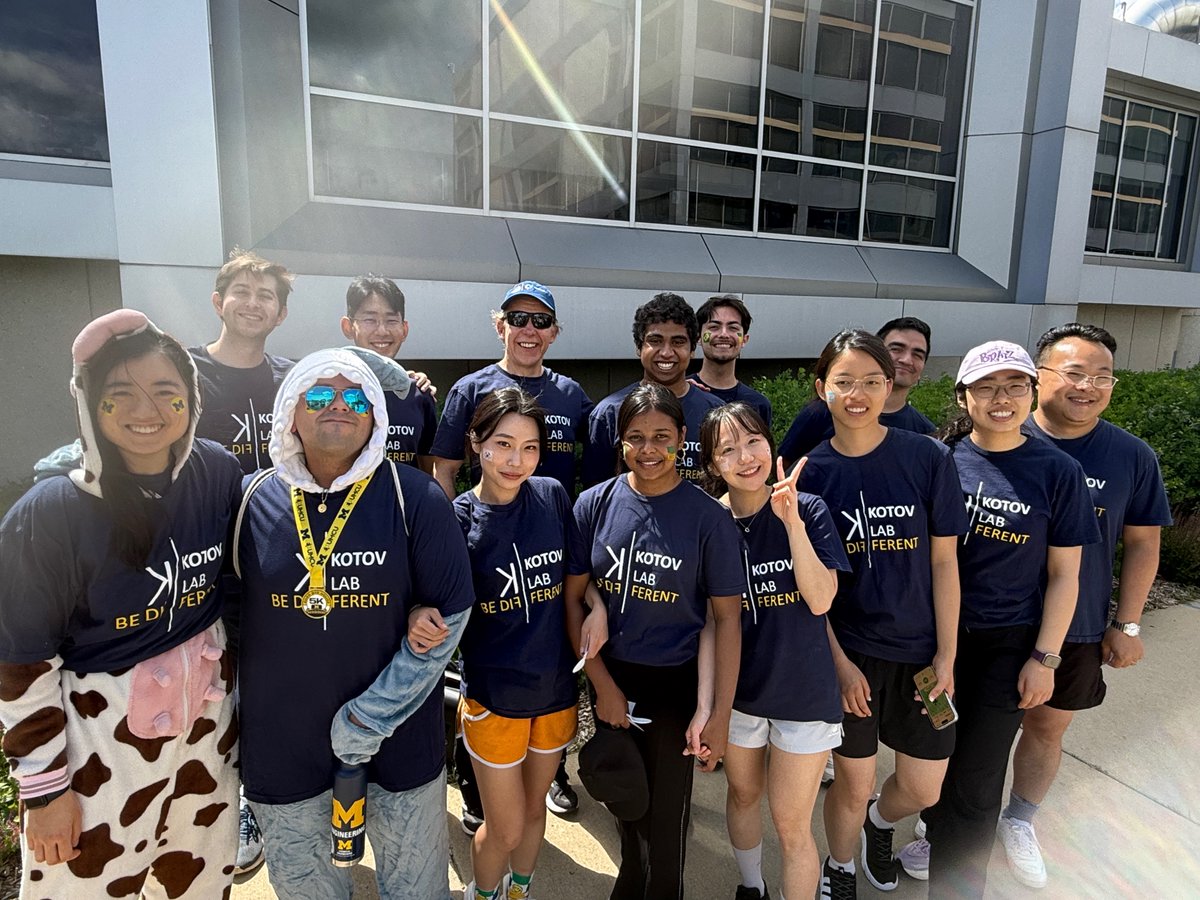UMBiointerfaces's tweet photo. Jessica Ma and Kody Whisnant (Kotov Group Chemical Engineering PhD Candidates) won best department spirit award at the Chemical Engineering Department's 5K Fun Run! https://t.co/h9UtQpKWPt