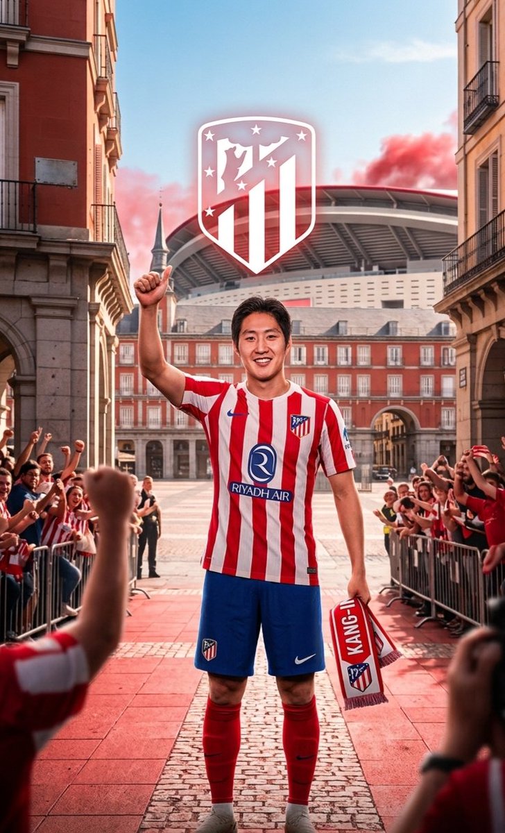 paddyobinna1's tweet photo. 🚨 Kang-in Lee to Atlético Madrid, here we go! 🔴⚪️🇰🇷

€40M deal agreed with PSG, add-ons included. The South Korean star will sign a 5-year contract. Next target: Morten Hjulmand. 👀

#AtleticoMadrid #KangInLee #TransferNews #LaLiga #Football https://t.co/3O7gH6uV0m