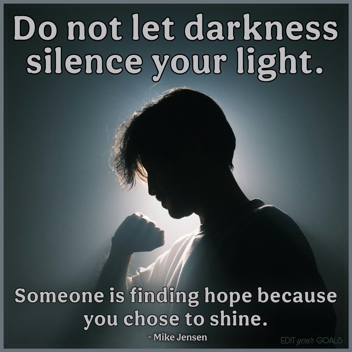 MBR3Coaching's tweet photo. Why do some people attack hope while others embrace it?

Every day I share this blog with one purpose. To help people rise above fear, suffering, and limitation so they can become the greatest version of themselves. Every message I write is meant to raise energy, encourage growth, and remind people that they have far more power than they realize.

Not everyone welcomes that message.

Some people respond with encouragement. Others respond with judgment, insults, and accusations. Years ago I might have taken that personally. Today I see it differently. People who spend their time trying to trample hope, attack growth, or discourage others are often carrying burdens they have never healed. Their words reveal their own suffering far more than they reveal anything about the person they are attacking.

That is why I choose empathy over resentment. I understand that many people become so attached to their pain that it becomes part of their identity. Instead of searching for a better path, they try to convince others to remain where they are. Misery will always seek company, but growth seeks courage.

What keeps me writing every single day is not the criticism. It is the one person who decides to change. The one who sends a message saying they needed to hear those words. The one who finally chooses responsibility over blame, courage over comfort, and growth over excuses. Those people remind me why this mission matters.

If my daily blog has ever challenged you to think differently, become stronger, or believe in yourself again, then keep going. Do not allow the voices living in fear to silence the voice inside you that is calling you to grow.

The world does not need more people protecting their suffering. It needs more people courageous enough to heal, lead, and help others rise.

If this message spoke to you or something within it resonated, I invite you to check out my other ideas in my books sold on Amazon.  They have already helped thousands worldwide. 

– Coach Mike

EDIT Your GOALS

Every
Day
Internal
Thoughts

Guarantee
Our
Absolute
Life
Situations

#light #silence #darkness #hope #shine 

Background Photo Credit:
Cemrecan Yurtman