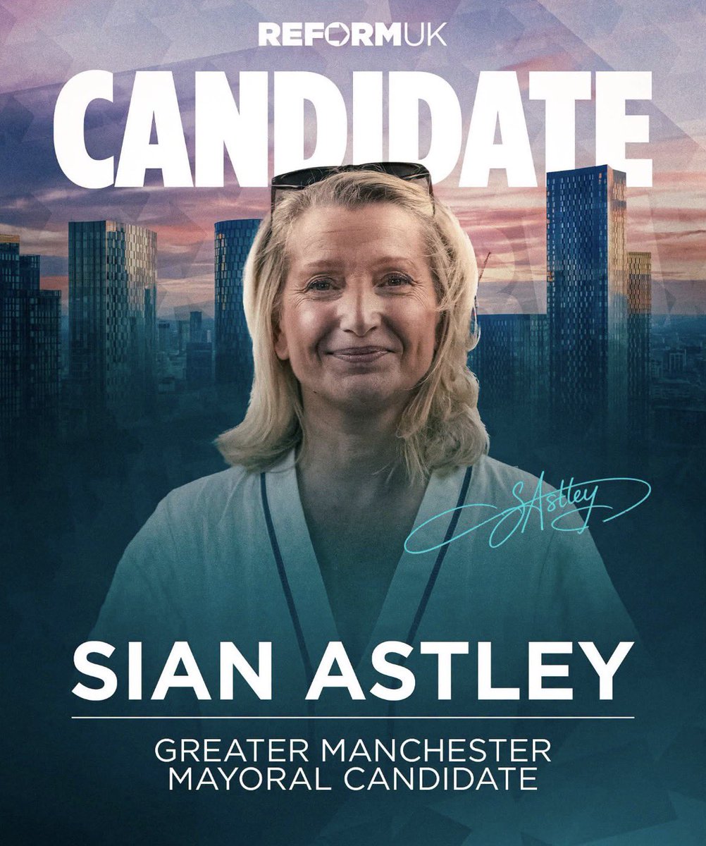 OliverReform's tweet photo. Make sure to go follow @SianReform. 

Manchester Needs Reform. 🇬🇧 https://t.co/gy2IACmYZr