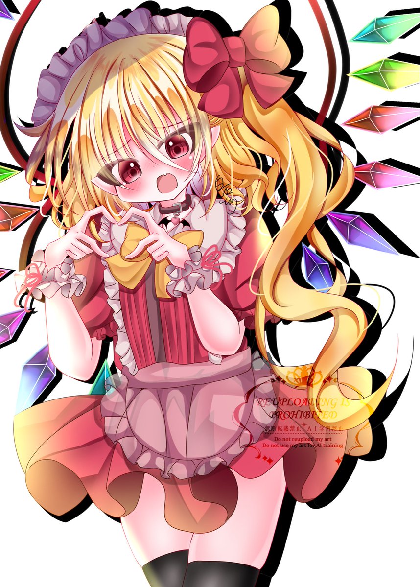 shiraishikotori's tweet photo. 萌え萌えきゅん！
メイドフランちゃん https://t.co/zrQeUplOKV