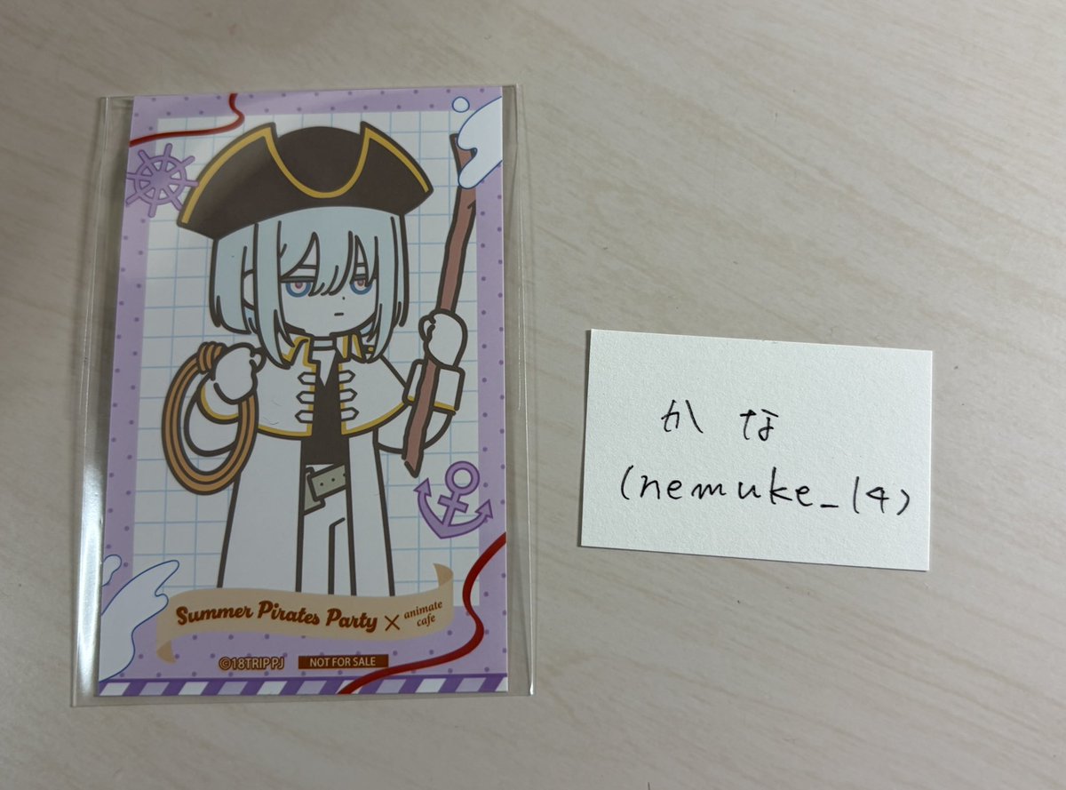 nemuke_14's tweet photo. @tsukune_117 検索から失礼致します。
当方をフォトカードの幾成を所持しているのですが、フォトカードの潮との交換可能でしょうか？
郵送希望です。
ご検討宜しくお願い致します。 https://t.co/bBSnNVYwkk