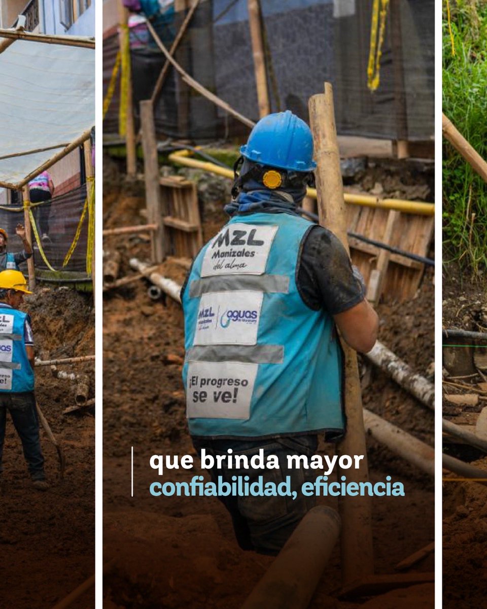 aguasmzl's tweet photo. Cada obra que realizamos fortalece la infraestructura que te acompaña.
En la obra de Cervantes renovamos 463 metros de alcantarillado y 738 metros de acueducto, mejorando el servicio y la cobertura para la comunidad.
Con una inversión de más de $1.999 millones. #ObrasqueFluyen https://t.co/MzN8ZU9N2L