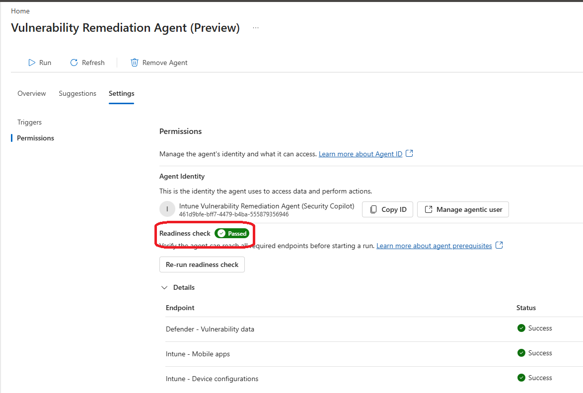 GerryHampson's tweet photo. New blog post in "My first look at Intune Agents" series https://t.co/No2obrtT01 This time Intune Vulnerability Remediation Agent (#IVRA) #Intune #SecurityCopilot #Agents https://t.co/oNclqvOWbx