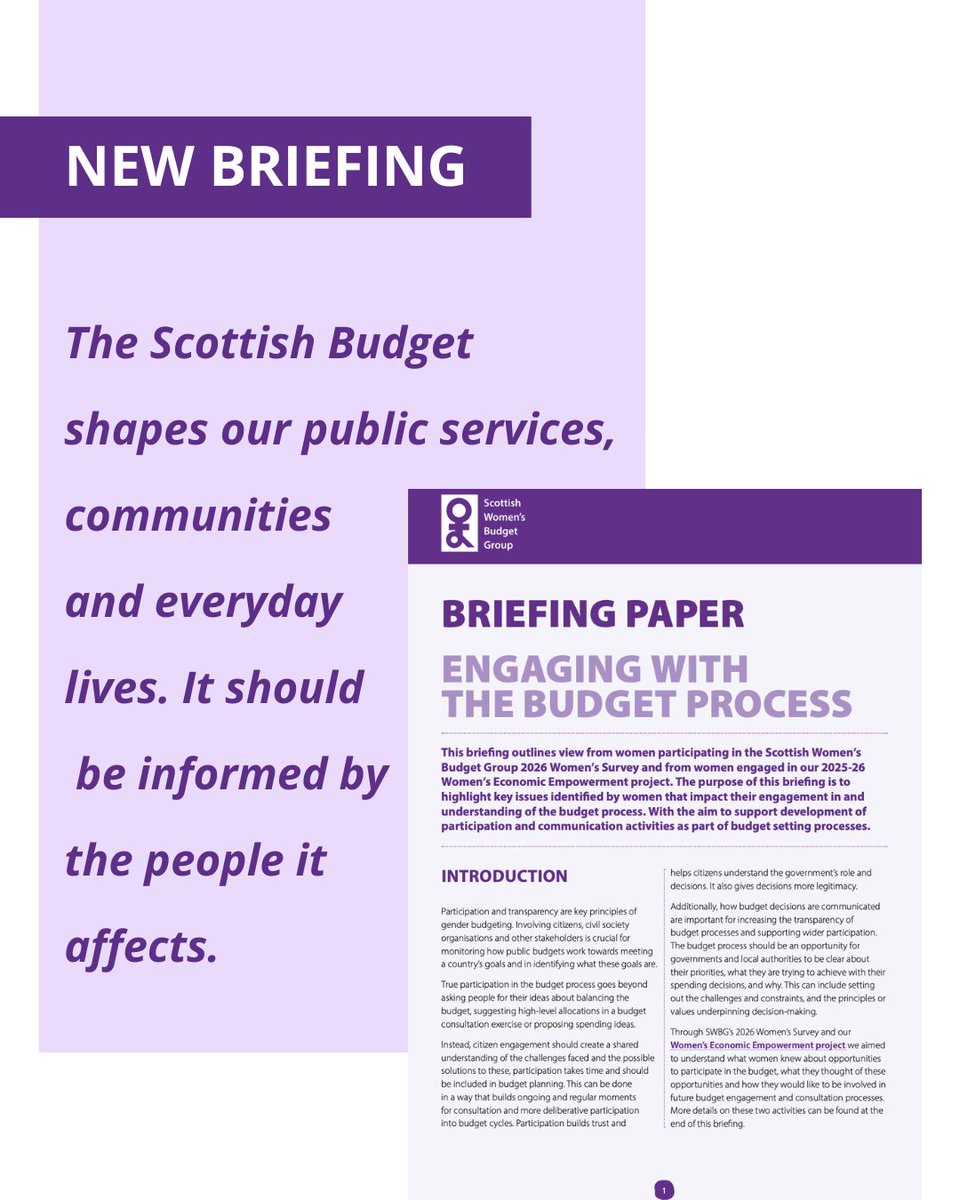 Scottish Women's Budget Group tweet media