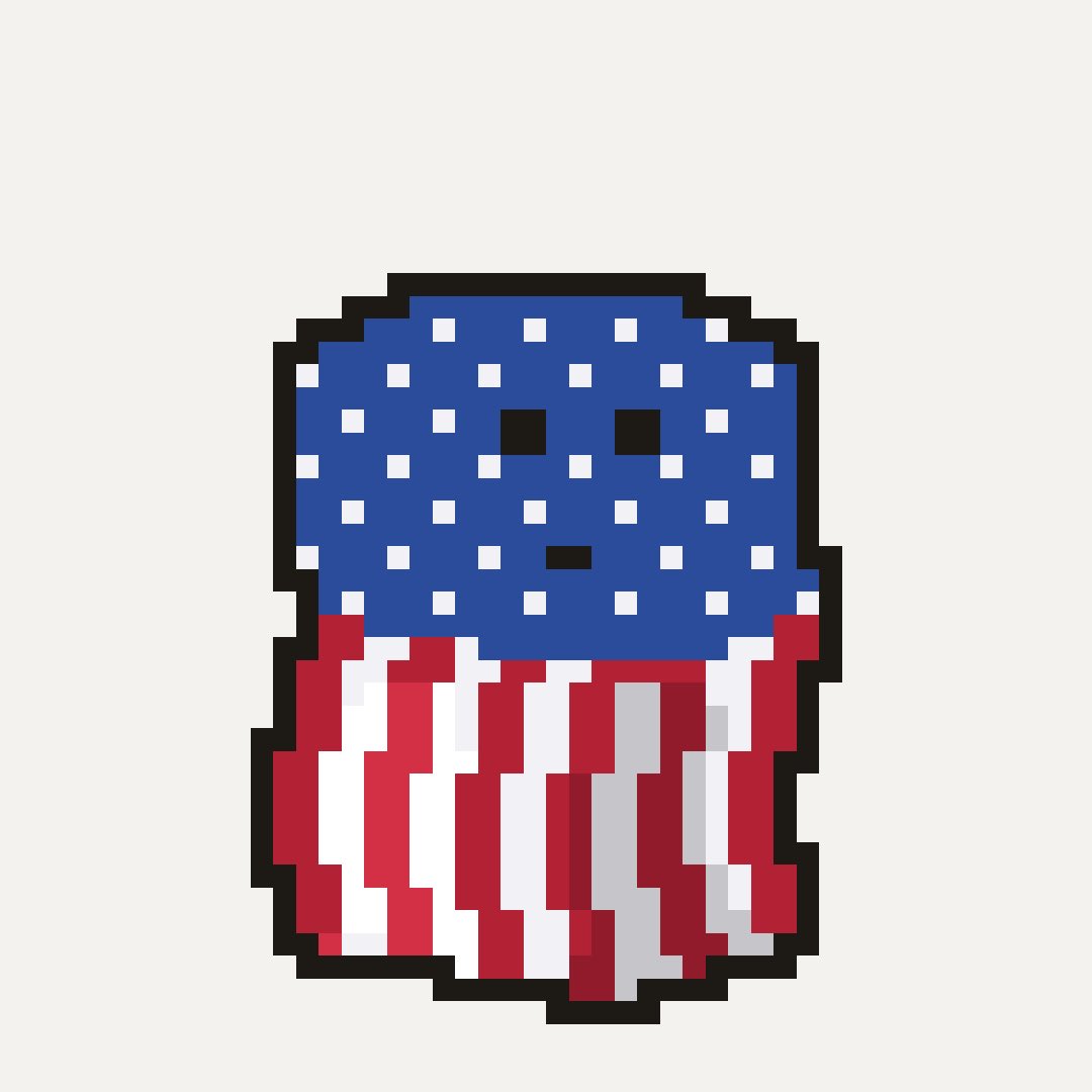 TheFlagNFT's tweet photo. @vogadrosnumber Here on 4 chains - THE only FLAG minted on July 4, 2026

And 9.999 unique #NFTs https://t.co/VAizy8rVAn