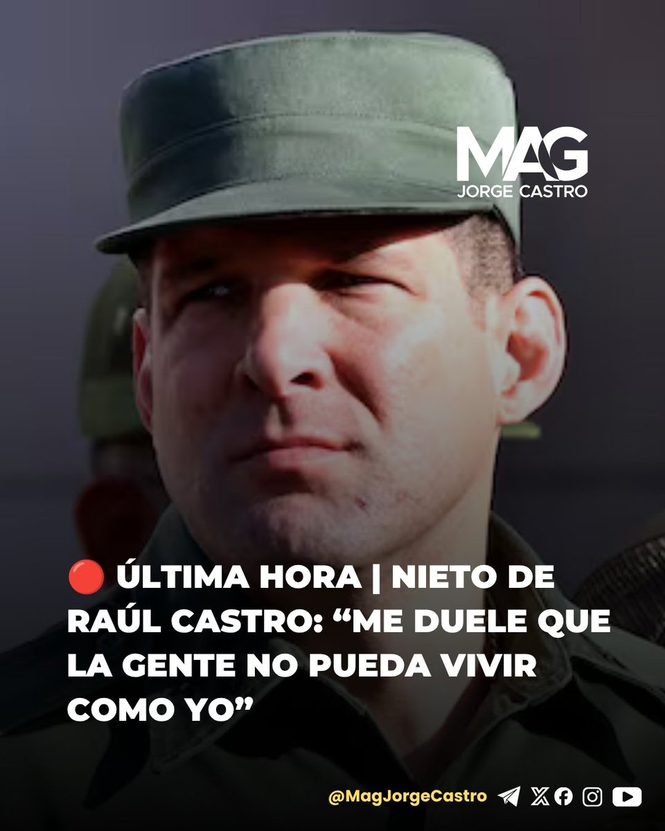 luarCespedes's tweet photo. 🇨🇺😡La Rata que dice que "lamenta que #Cuba no pueda vivir con sus lujos y que si la Revolución se lo pide sería el susesor del terror y la miseria en la isla"
Al castrismo hay que sacarlo urgente por la fuerza,hasta cuando!!
#IntervenciónYa https://t.co/UyI0ccfbuQ