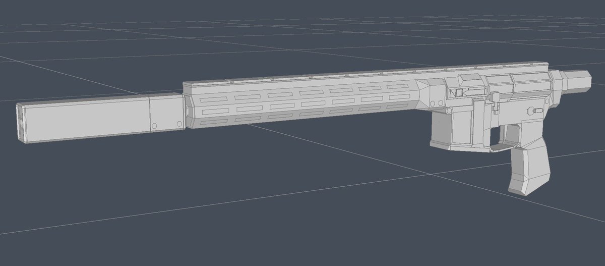 Xx7ExX's tweet photo. #gun  #3dmodeling 

wip ar https://t.co/4jf2TM2SKW