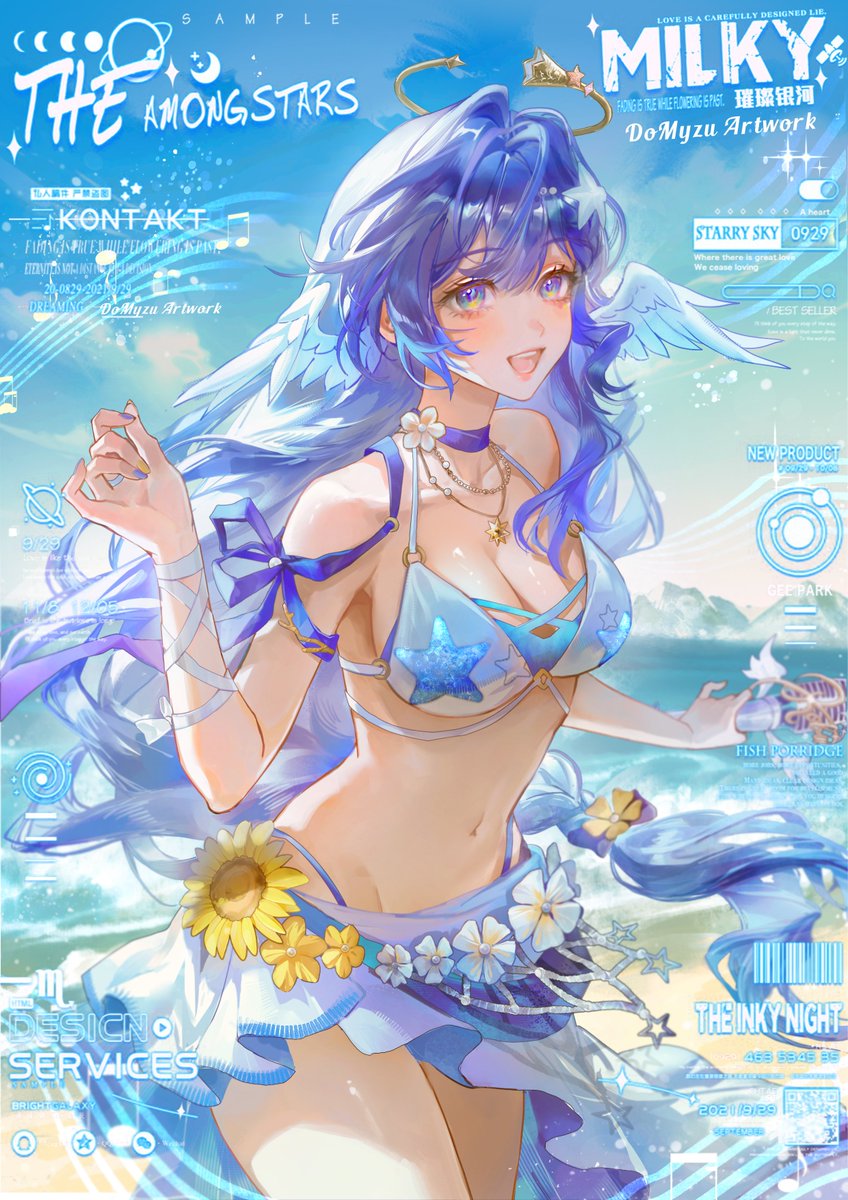 DoMyzu's tweet photo. Robin (Summeretto)💙💛 so fresh and yum
#HonkaiStarRail #Robin https://t.co/VM5owhsp8o